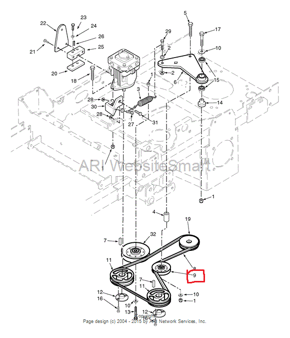 Scag Zero Turn Mower Drive System Pulley Tiger Cub Wildcat See diagram