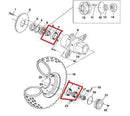 Polaris Sportsman 500 Front Wheel Bearings (2 pack)  1996-2003 models--- 3554506 - Mower Parts Source - Call Us - 877-262-9175