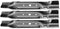 John Deere Mower L120 & L130 Deck Blades for 48'' Deck - GX20250 - Mower Parts Source - Call Us - 877-262-9175