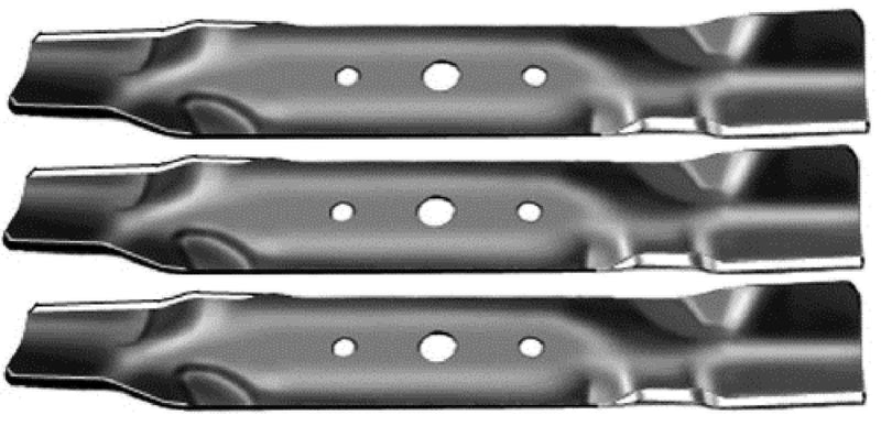 John Deere Mower L120 & L130 Deck Blades for 48'' Deck - GX20250 - Mower Parts Source - Call Us - 877-262-9175