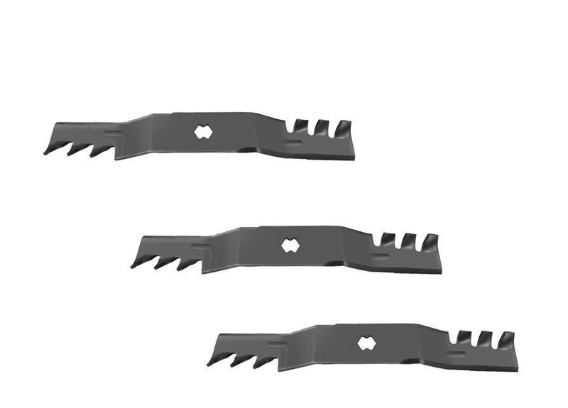 Cub Cadet Zero Turn Mower 50'' Mulch Deck Blades - Fits RZT 50 942-04053C - Mower Parts Source - Call Us - 877-262-9175
