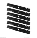(6) Bobcat Mower Mulch Blades - 52'' - Predator Pro, Procat, FastCat Pro, XRZ