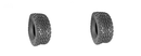 (2) John Deere HPX Gator Rear Tires - 4x4 4x2, 615E 815E - 24 x 10.5 - 10