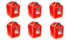 (6) Midwest 5 Gallon Gas Cans