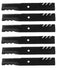 ( 6 pack) Exmark Zero Turn Mower Lazer Z - 60 Deck - Mulch Blades 5/8 hole - Mower Parts Source - Call Us - 877-262-9175